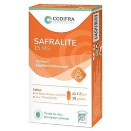 Codifra Amélioration d?Humeur 15mg x 28 gélules