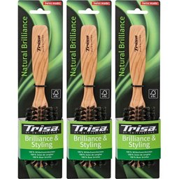 Natural Brillance Brosse à cheveux demi-ronde