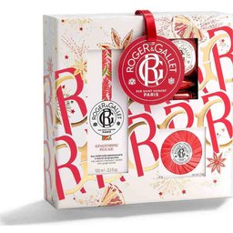 Gingembre Rouge Set Noël 2023 Eau Bath Tablet Savon