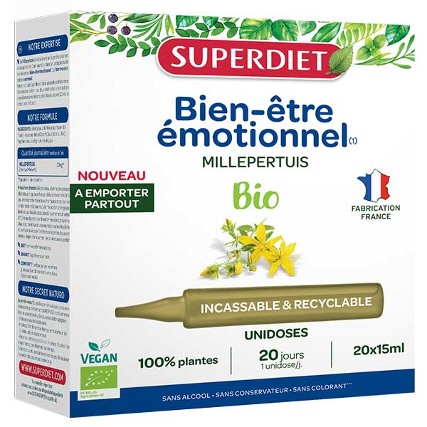 Millepertuis Bio 20 unidoses