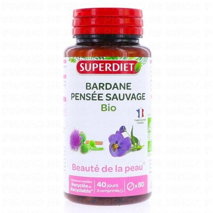 Bardane Pensée Sauvage Bio x80 comprimés