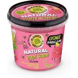 Planet Organic Body Scrub Lychee Bubble Gum 360ml