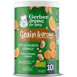 Organic Grain&Grow Zanahoria y Naranja +10M 35g