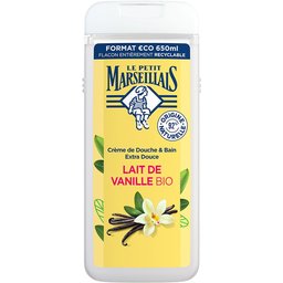 Crème de Douche Extra Douce Lait De Vanille BIO