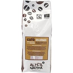 Grain de café décaféiné biologique 500g