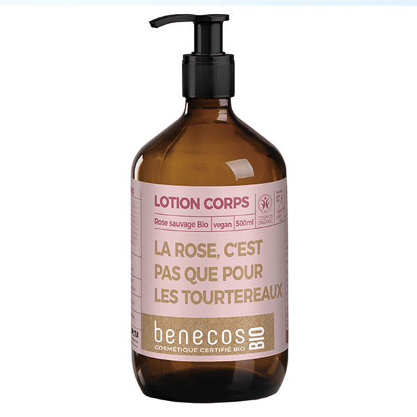Lotion Corps Rose Sauvage Bio 500ml