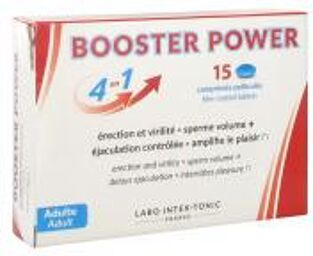 Comprimés Boosters d'Énergie Labo Vitalité 15 unités - Boîte 15 comprimés