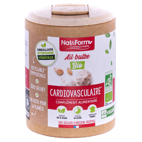 Écoresponsable Ail Bio 200 gélules végétales