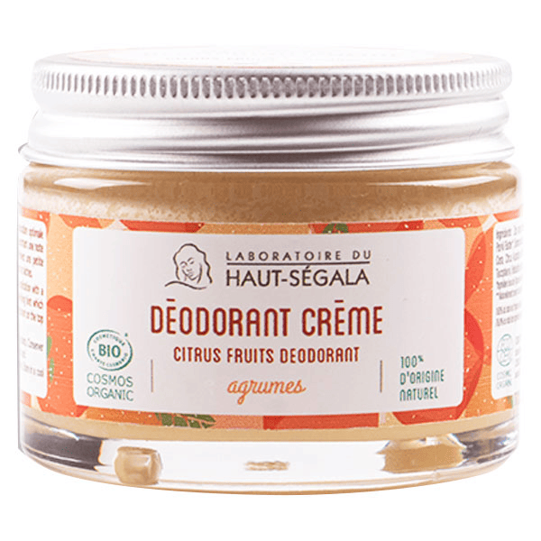 Haut-Ségala Déodorant Crème Agrumes Bio 50g