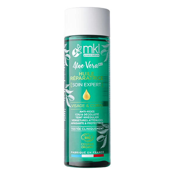 Aloe Vera Huile Réparatrice Bio 200ml