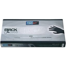 Guantes Latex Negro TM 20uds