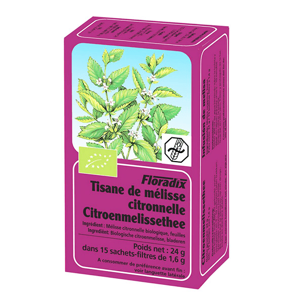 Tisane Mélisse Citronnelle 15 sachets