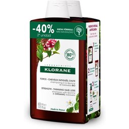 Shampoing Fortifiant À La Quinine Et Edelweiss Bio 2x400ml