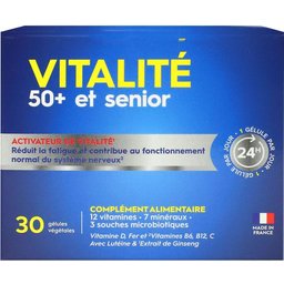 Vitalité 50+ Sénior 30 Gélules