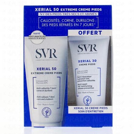 Coffret Xérial crème pieds