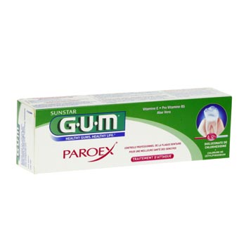 PAROEX gel dentifrice tube 75ml