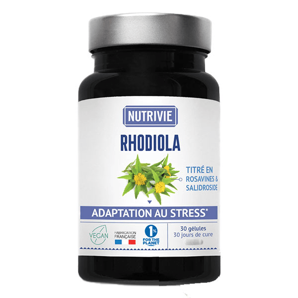 Rhodiola 300mg Titré 30 gélules