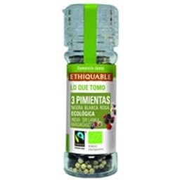 Mix 3 Poivre Noir Blanche Rose Bio 45g