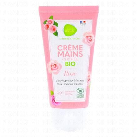 Crème Mains Bio Rose 50ml
