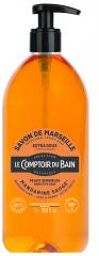 Savon de Marseille Mandarine-Sauge 1 L - Flacon-Pompe 1 Litre