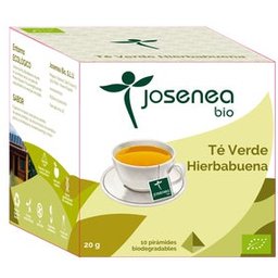 Irati Té Verde Con Hierbabuena Bio Caja 10 Pir.