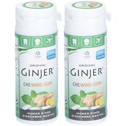 Ginjer – Chewing-gum gingembre menthe sans sucre