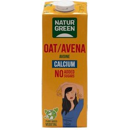 Bebida de Avena Bio con Calcio Sin Azúcares Añadidos 1L