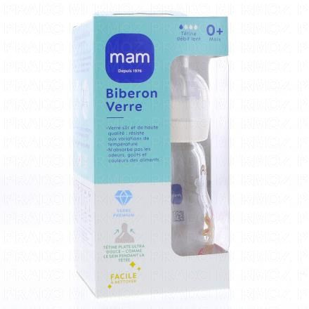 Biberon verre débit 1 170ml