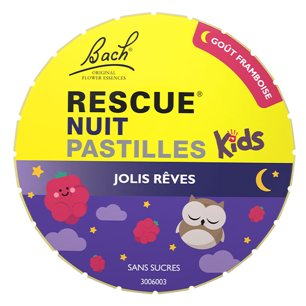 Nuit ® Kids Jolis Rêves Pastilles Framboise bte de 50 g