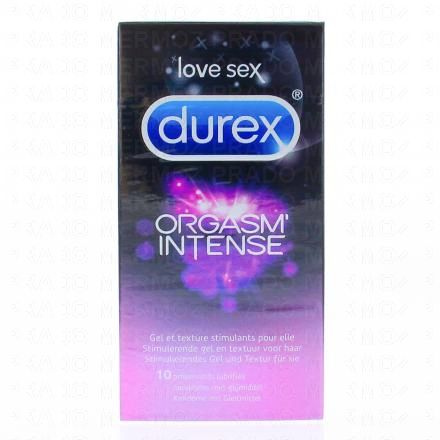 Préservatifs - Orgasm' Intense - Boite De 10 Préservatifs
