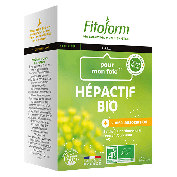 Hépactif Bio 30 comprimés