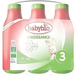 Leche Líquida de Crecimiento 3 Orgánica 6x1L