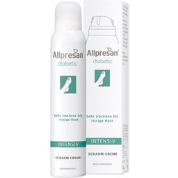 Allpresan® diabetic Original Schaum-Creme Intensiv Peau très sèche à crevassée