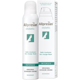 Allpresan® diabetic Original Schaum-Creme Intensiv Peau très sèche à crevassée