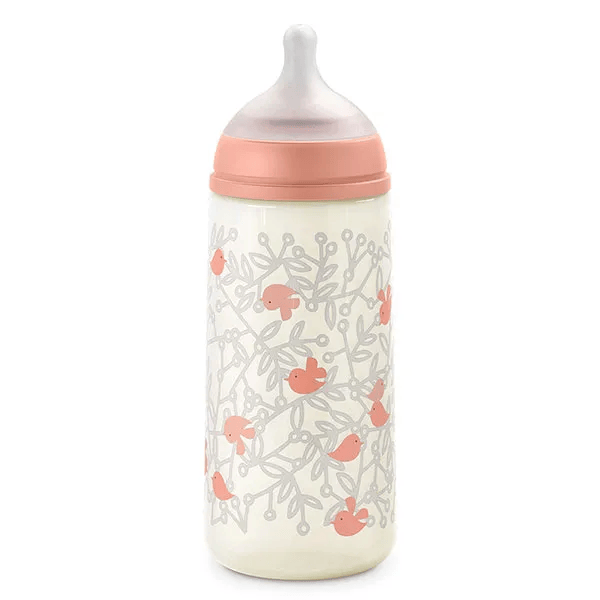 Biberon Tétine SXPRO L Birdies Rose 360ml
