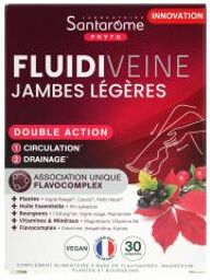 Fluidiveine Jambes Légères Double Action 30 Comprimés - Boîte 30 comprimés