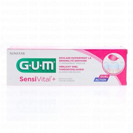 Sensivital+ dentifrice dents sensibles tube 75ml