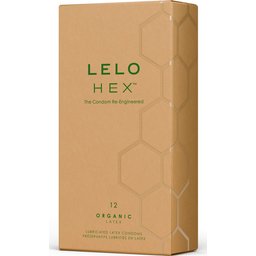 Hex Organic Latex 12 Préservatifs Lubrifiés En Latex
