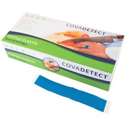 Cova Detect Pansement détectable textile bleu 2 x 12 cm