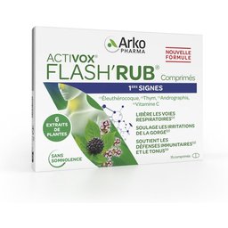 Activox® Flash'Rub® Comprimé 1ers signes