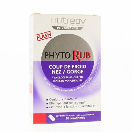 Phyto-Rub - Coup de froid comprimés x 10