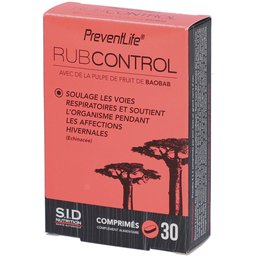 SID Nutrition – PreventLife RubControl soutien des voies respiratoires