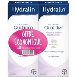 Hydralin Quotidien Gel Lavant 2x200ml