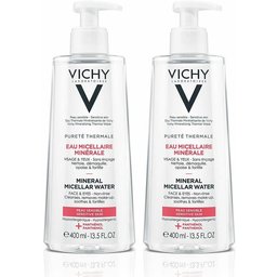 Vichy Pureté Thermale Eau Micellaire Minérale Visage et Yeux 400ml