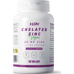 Bisglicinato de Zinc 25mg Zinc 120vcaps