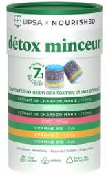 X Nourished Gummies 7 en 1 Détox Minceur - Boîte 30 gummies