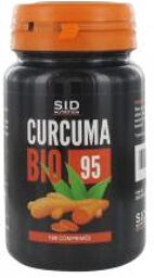 Curcuma Bio 95 120 Comprimés - Pot 120 comprimés