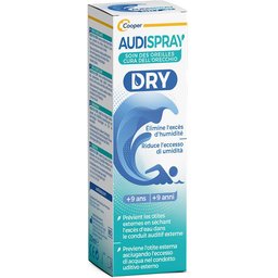 - Spray auriculaire - Humidité - Soulage la gêne et la sensation d'oreille bouchée ou de la déficience auditive à la suite d'un contact avec l'eau - Spray - 30 mL - A partir de 9 ans