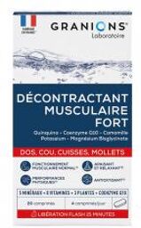 Décontractant Musculaire Fort Dos Cou Cuisses Mollets 20 Comprimés - Boîte 20 comprimés
