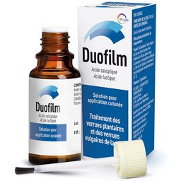 Duofilm, solution pour application cutanée contre verrues pieds et mains-flacon 15ml